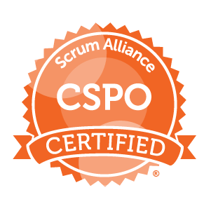 Certified Scrum Product Owner certification logo