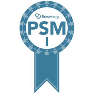 Professional Scrum Master certification logo